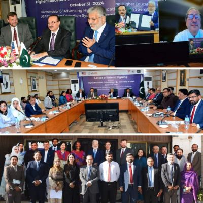 Capacity Building Initiative In Pakistani Public Sector Universities - A Joint Initiative By The Hec And The University Of Utah