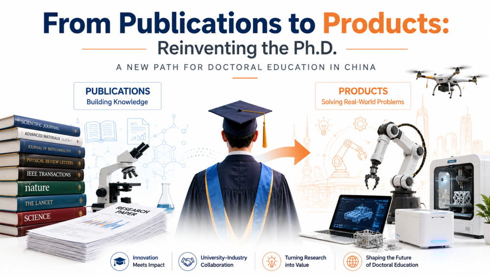From Publications to Products: Reinventing the Ph.D.