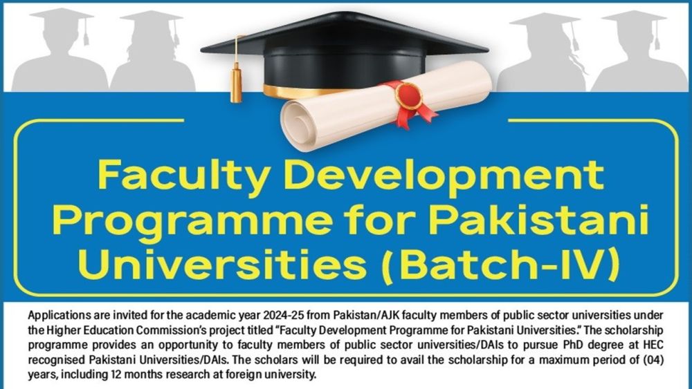 How HEC is Supporting Pakistani Faculty through Providing Opportunity for Ph.D.?