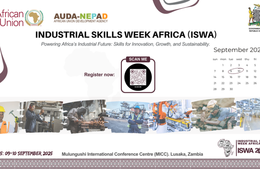 165/25 Industrial Skills Week Africa (ISWA) 2025 to Align Skills with Africa's Industrial Future #ISWA2025
