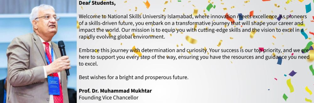 National Skills University Islamabad Welcomes Fall 2024